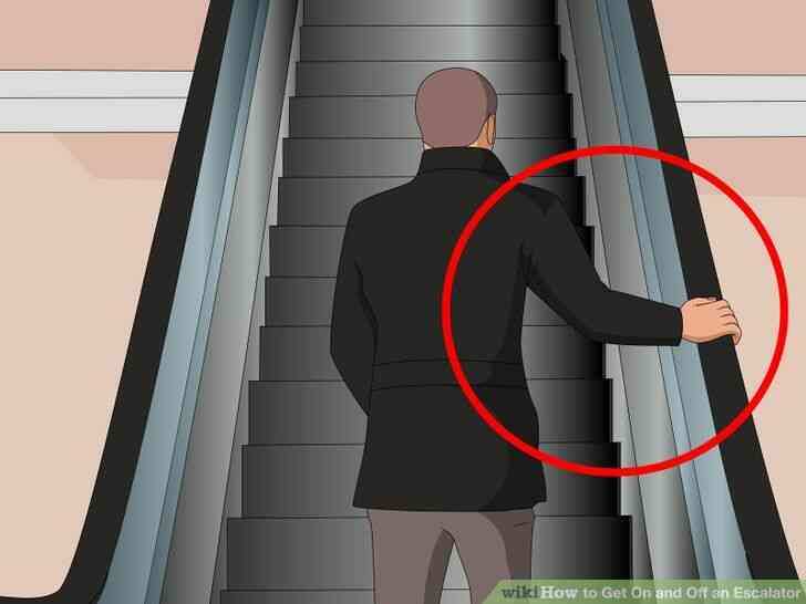 Image intitulé de monter et de descendre un Escalator à l